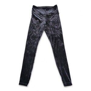 Athleta Dark Blue Velvet High-Rise Leggings  Size S